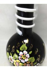 Opalin El yapımı vazo 23 cm boyunda