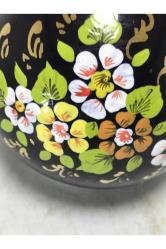 Opalin El yapımı vazo 23 cm boyunda