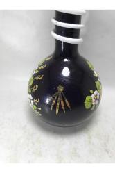 Opalin El yapımı vazo 23 cm boyunda