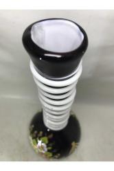 Opalin El yapımı vazo 23 cm boyunda