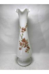 italyan opalin vazo - 23 cm boyunda