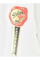 italyan opalin vazo - 23 cm boyunda