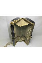 Timsah derisi çanta 23 cm 12 cm 9 cm ölçülerinde