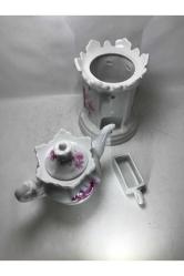 25,5 Cm Yüksekliğinde Fransız Porselen Çay Potu