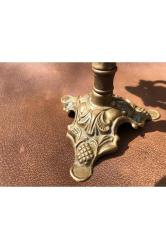 18,5 Cm Yüksekliğinde Pirinç Şamdan