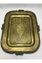 Pirinç Küllük Veya Tepsi 20 Cm 16 Cm