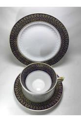 Echt Kobalt Trio - Çay Kahve Takımı