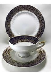 Echt Kobalt Trio - Çay Kahve Takımı