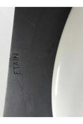 Zin Çerçeveli Fransız El Boyaması Porselen Duvar Tabağı 26 Cm Çapında