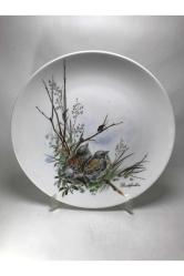 Alman Kaiser Duvar Tabağı 19,8 Cm Çapında