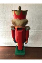 37 Cm Boyunda Ahşap Avrupa El Boyama Fındıkkıran