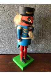 32 Cm Boyunda Ahşap Avrupa El Boyaması Fındıkkıran