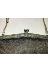 Alpaka Gece Çantası 24 Cm X 17 Cm Ölçülerinde