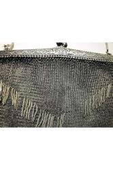 Alpaka Gece Çantası 24 Cm X 17 Cm Ölçülerinde