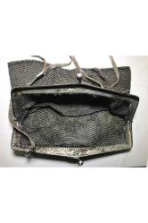 Alpaka Gece Çantası 24 Cm X 17 Cm Ölçülerinde