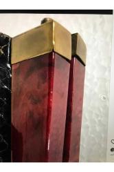 Yılan Derisi Ve Katalin Malzemeden Antika Çantası