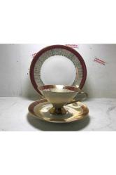 Elfenbein Bavaria Trio Çay Kahve Fincanı