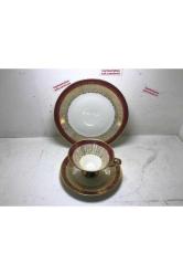 Elfenbein Bavaria Trio Çay Kahve Fincanı