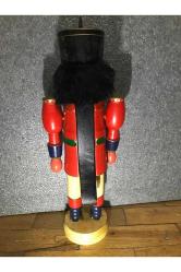 39 Cm Yüksekliğinde Avrupa Ahşap El Boyaması Fındık Kıran