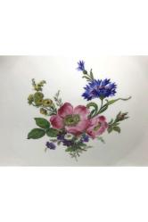 Rosenthal Classic Rose Ajurlu Ve Gofreli Büyük Boy Tabak 30 Cm 28 Cm 4,5 Cm Ölçülerinde