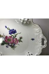 Rosenthal Classic Rose Ajurlu Ve Gofreli Büyük Boy Tabak 30 Cm 28 Cm 4,5 Cm Ölçülerinde