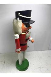 27,5 Cm Yüksekliğinde Avrupa Ahşap El Boyama Fındık Kıran