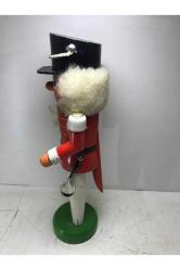 27,5 Cm Yüksekliğinde Avrupa Ahşap El Boyama Fındık Kıran