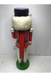 27,5 Cm Yüksekliğinde Avrupa Ahşap El Boyama Fındık Kıran