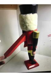 32,5 Cm Boyunda Ahşap El Boyaması Avrupa Fındıkkıran