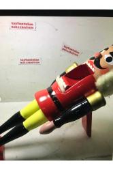 32,5 Cm Boyunda Ahşap El Boyaması Avrupa Fındıkkıran