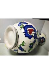 El Yapımı Kütahya Vazo 20 Cm Yüksekliğinde