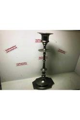 23,5 Cm Boyunda Metal Şamdan