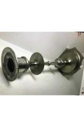 23,5 Cm Boyunda Metal Şamdan