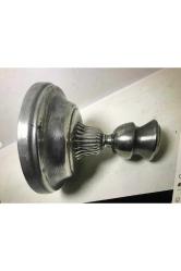 10 Cm Boyunda Metal Şamdan