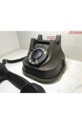 1950 Ler Bakır Gövdeli Bakalit Kasalı Rtt Belçika Üretimi Antika Telefon Yaklaşık 3 Kg Ağırlığında