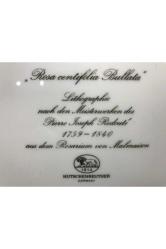 Kutusunda Hutschenreuther 25,5 Cm Çapında Gofreli Ve Ajurlu Duvar Tabağı