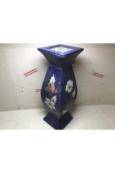 25,5 Cm Boyunda Mermer Vazo