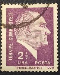 1978 TC Pulu - Atatürk Serisi 2,5 Lira