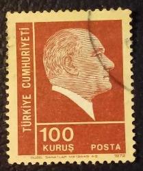 1972 TC Pulu - Atatürk Serisi 100 Kuruş