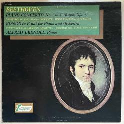 Beethoven Brendel Piano Concerto No.1 In C Major, Op.15 Lp Plak (Orijinal Dönem Amerika Baskı)