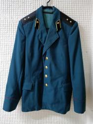 ORİJİNAL DÖNEM ÜRÜNÜ SOVYETLER BİRLİĞİ KIZIL ORDU SUBAY KIYAFETİ CEKETİ