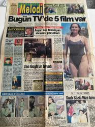 SABAH MELODİ GAZETESİ DOĞUM GÜNÜ HEDİYESİ (Türkish Newspapper)  - 11 AĞUSTOS 1990 - Nilay Aktepe-Yasemin Boran-Dr. Artur Stone-Günter Wolf-Barry Appleby-Stan Drake-Cüneyt Arkın-Hüseyin Kaplan-Şebnem Çapa-Çiğdem Kayalı-Ayşe Karasu-Ali Karasu-Müzeher Karaata-Jefi Kamhi-Yasemin Kamhi-Robert Wagner-Jill St. John-Tom Cruise-Natalie Wood-Ahmet Gül-İrfan Ünver-Emel Gürsakarya-Kenan Turan-Murat Kaçar-Gülgün K.-Süleyman Turan-Hülya Avşar-Macit Koper-Ali Hakan-Vincent Van Gogh-Kirk Douglas-Anthony Quinn-James Donald-Pamela Brown-Ellen Burstyn-Sam Robards-Judy Lewis-Robert Denison-Anne Jeffreys-Canan Başkaya-Mehmet Seske-Siyah ve beyazın zaferi-Bugün başınıza neler gelecek-Yıldızların kaderi etkileyen geçişleri-Gizli güçlerinizi uyandırın-Bitkilerin mucizesi-Garip olaylar-Gölden çıkan at-Cinsel sorunlarınız-İkinci doğum çok zor mu-Rüyalarınız-Merak ettikleriniz-Nedensiz hastalıklar-Gönül kutusu-Gökkuşağı-Maganda ve ötesi-Gönül abla-Annemize karşı çıkıyorlar-Ne zaman dürüst olmalısınız-Melodi-Kali