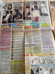 SABAH MELODİ GAZETESİ DOĞUM GÜNÜ HEDİYESİ (Türkish Newspapper)  - 11 AĞUSTOS 1990 - Nilay Aktepe-Yasemin Boran-Dr. Artur Stone-Günter Wolf-Barry Appleby-Stan Drake-Cüneyt Arkın-Hüseyin Kaplan-Şebnem Çapa-Çiğdem Kayalı-Ayşe Karasu-Ali Karasu-Müzeher Karaata-Jefi Kamhi-Yasemin Kamhi-Robert Wagner-Jill St. John-Tom Cruise-Natalie Wood-Ahmet Gül-İrfan Ünver-Emel Gürsakarya-Kenan Turan-Murat Kaçar-Gülgün K.-Süleyman Turan-Hülya Avşar-Macit Koper-Ali Hakan-Vincent Van Gogh-Kirk Douglas-Anthony Quinn-James Donald-Pamela Brown-Ellen Burstyn-Sam Robards-Judy Lewis-Robert Denison-Anne Jeffreys-Canan Başkaya-Mehmet Seske-Siyah ve beyazın zaferi-Bugün başınıza neler gelecek-Yıldızların kaderi etkileyen geçişleri-Gizli güçlerinizi uyandırın-Bitkilerin mucizesi-Garip olaylar-Gölden çıkan at-Cinsel sorunlarınız-İkinci doğum çok zor mu-Rüyalarınız-Merak ettikleriniz-Nedensiz hastalıklar-Gönül kutusu-Gökkuşağı-Maganda ve ötesi-Gönül abla-Annemize karşı çıkıyorlar-Ne zaman dürüst olmalısınız-Melodi-Kali