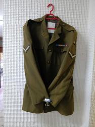 ORİJİNAL DÖNEM ÜRÜNÜ İNGİLİZ ASKERİ KİYAFETİ CEKETİ