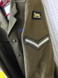 ORİJİNAL DÖNEM ÜRÜNÜ İNGİLİZ ASKERİ KİYAFETİ CEKETİ