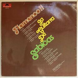 Sabicas Flamenco !! La Guitarra De Sabicas Lp Plak (Orijinal 1972 Dönem Alman Baskı)
