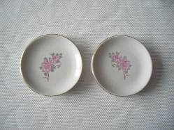 Sümerbank Porselen Çiçekli Mini Duvar Tabakları