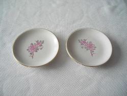 Sümerbank Porselen Çiçekli Mini Duvar Tabakları