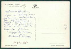 Karabük Genel Görünüm Kartpostal, Arkası Yazılı