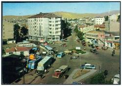 Erzurum Genel Görünüm Kartpostal, Arkası Yazılı